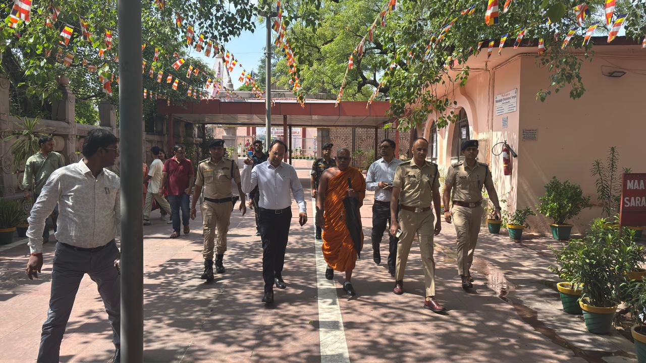 म्यांमार राष्ट्रपति के बोधगया दौरे को लेकर हाई अलर्ट, एयरपोर्ट से महाबोधि मंदिर तक सुरक्षा कड़ी, घोषित हुआ RED ZONE