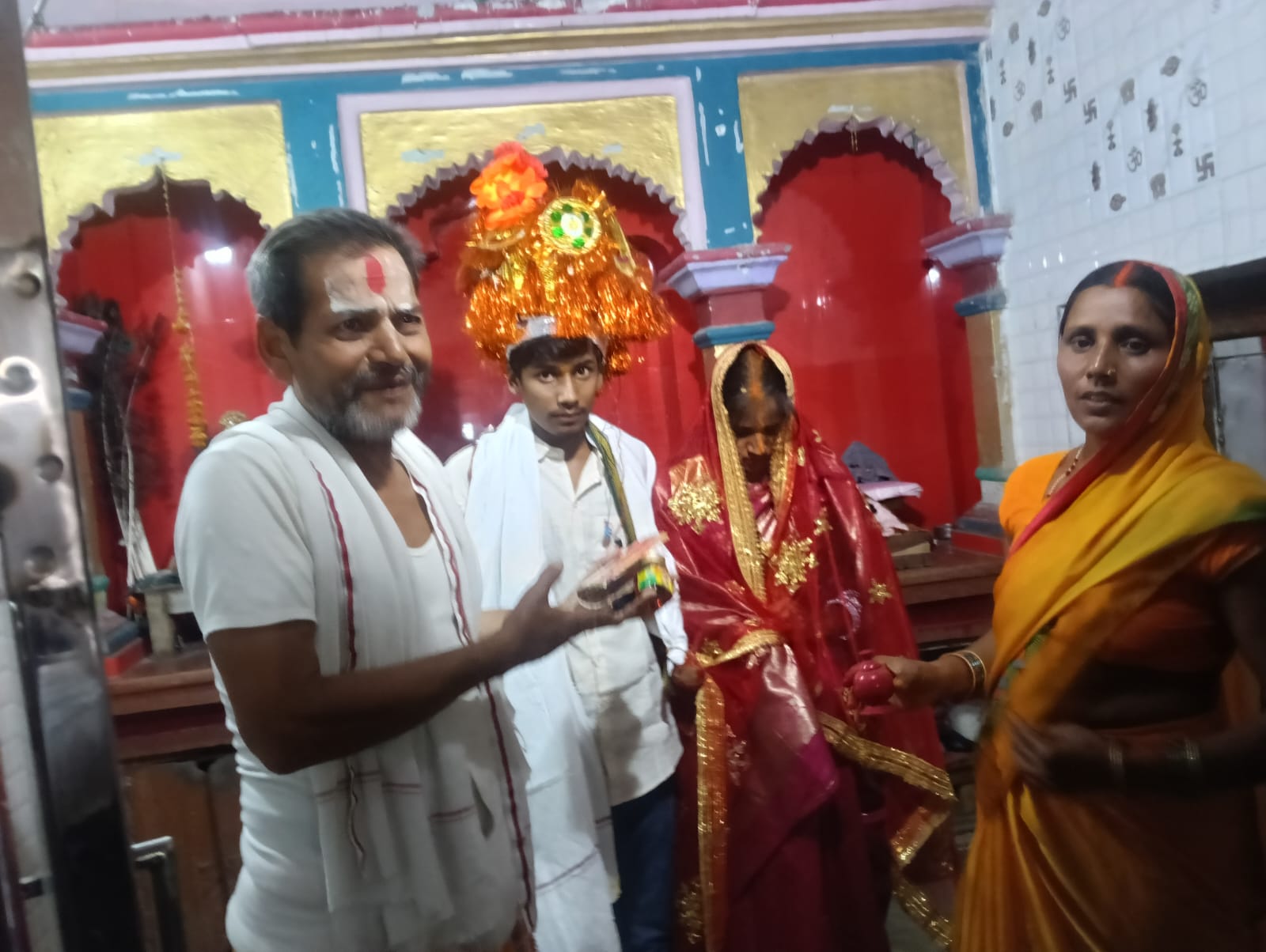 राजस्थान भागे प्रेमी युगल की गांव वापसी पर हुई शादी, सूर्य मंदिर बना प्यार का गवाह