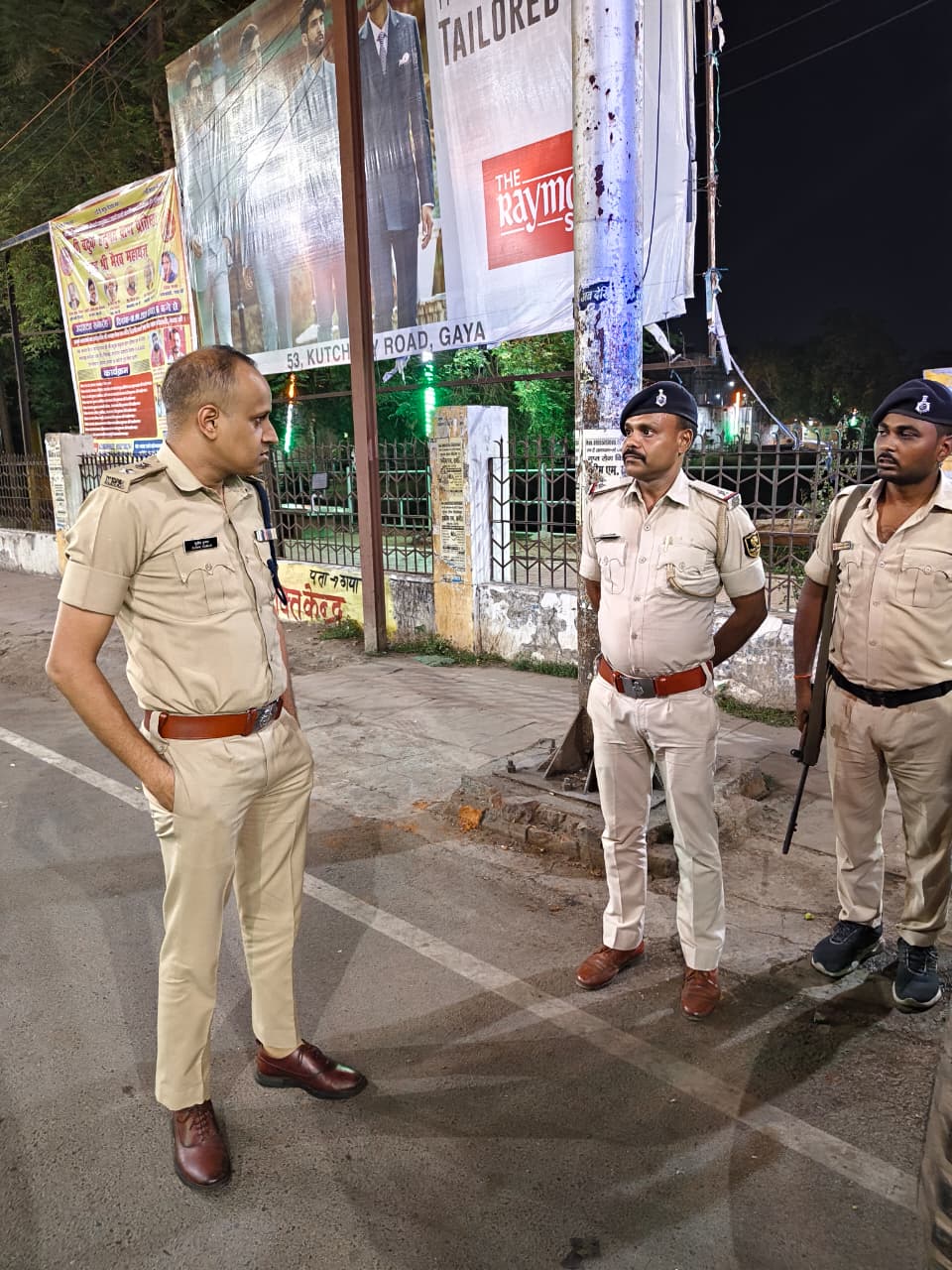 गया में SSP का मिडनाइट एक्शन: सिविल लाइन थाना और रात्रि गश्ती का किया औचक निरीक्षण, दिए सख्त निर्देश